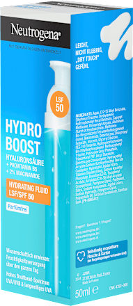 Fluid Hydro Boost Hydrating LSF 50, 50 ml