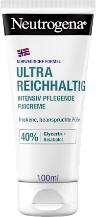 Voetcrème met 40% glycerine, ultra rijk voor de droge huid, 100 ml