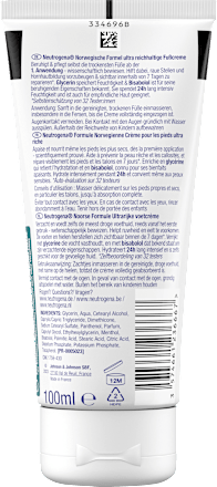 Voetcrème met 40% glycerine, ultra rijk voor de droge huid, 100 ml