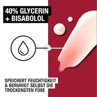 Voetcrème met 40% glycerine, ultra rijk voor de droge huid, 100 ml