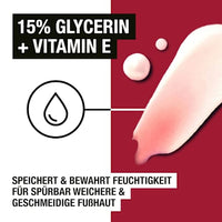 Direct intrekkende voetcrème voor de droge huid, 100 ml