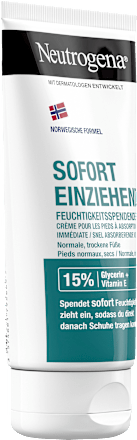 Fußcreme sofort einziehend für trockene Haut, 100 ml