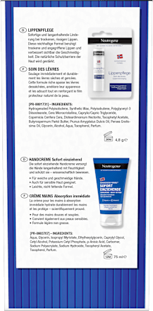 Geschenkset handcrème + lippenbalsem, 2 stuks, 1 st.