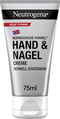 Hand- en nagelcrème, snel intrekkend, 75 ml