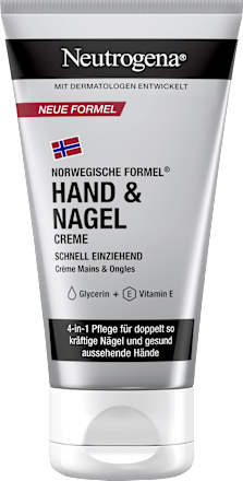 Hand- en nagelcrème, snel intrekkend, 75 ml