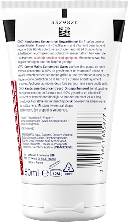 Handcreme konzentriert, parfumfrei, 50 ml