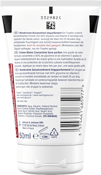 Handcreme konzentriert, parfumfrei, 50 ml