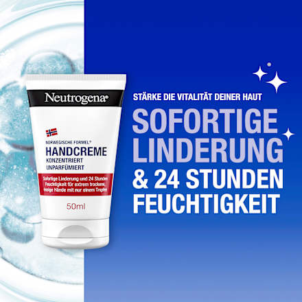 Handcreme konzentriert, parfumfrei, 50 ml