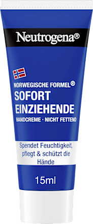 Direct intrekkende handcrème, reisformaat, 15 ml