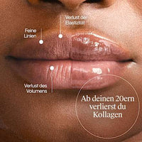 Lippenpflege Collagen Bank Lip Plumping Balm Vanilla, 12 ml