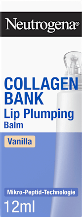 Lippenpflege Collagen Bank Lip Plumping Balm Vanilla, 12 ml