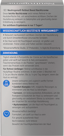 Nachtcreme Anti Age Retinol Boost, 50 ml
