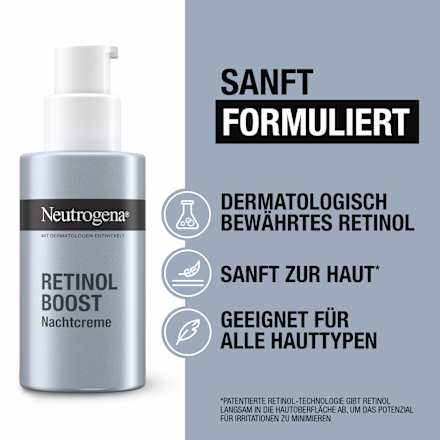 Nachtcreme Anti Age Retinol Boost, 50 ml