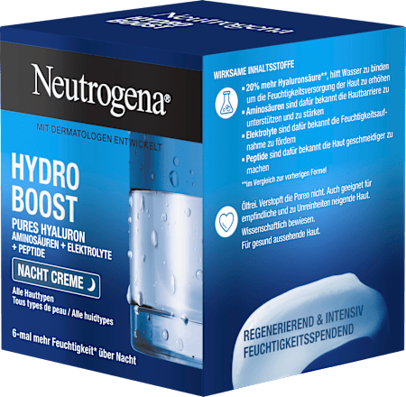 Nachtcreme Hydro Boost, 50 ml