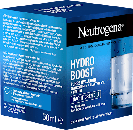 Nachtcreme Hydro Boost, 50 ml