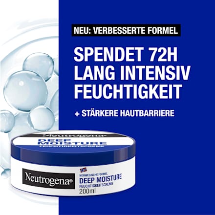 Diep hydraterende verzorgingscrème, 200 ml