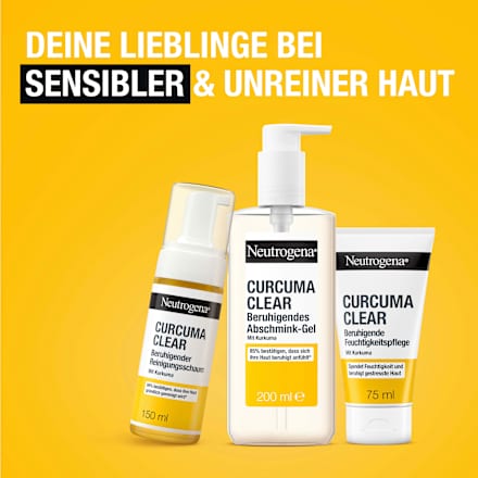 Curcuma Clear reinigingsschuim, 150 ml