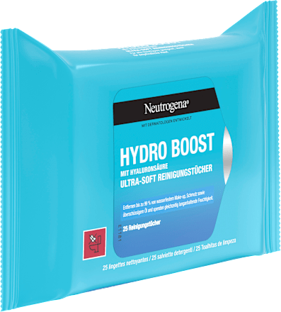 Reinigungstücher Hydro Boost mit Hyaluronsäure ultra-soft, 25 St