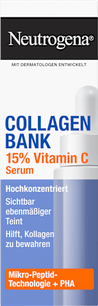 Serum Collagen Bank 15% Vitamin C, 15 ml