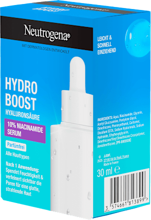 Serum Hydro Boost 10% Niacinamide, 30 ml