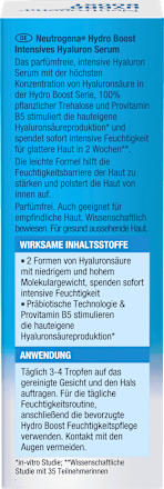 Serum Concentraat Hydro Boost Hyaluron parfumvrij, 15 ml