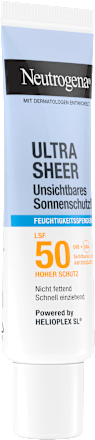 Sonnenfluid Gesicht, ultra sheer feuchtigkeitsspendend, LSF 50, 50 ml