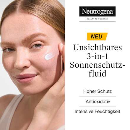 Sonnenfluid Gesicht, ultra sheer feuchtigkeitsspendend, LSF 50, 50 ml