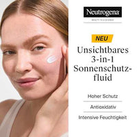 Sonnenfluid Gesicht, ultra sheer feuchtigkeitsspendend, LSF 50, 50 ml