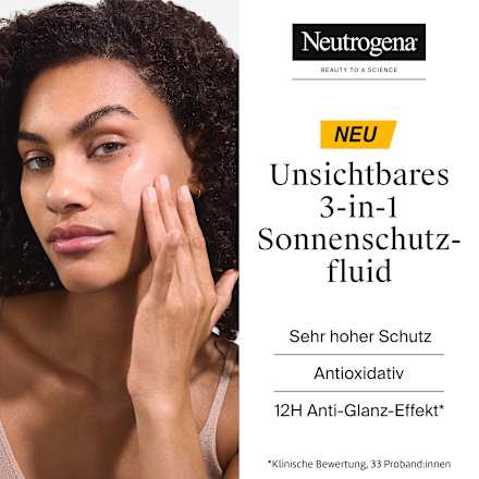 Sonnenfluid Gesicht, ultra sheer oil control, LSF 50+, 50 ml