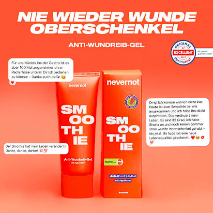 Anti-Wundreibgel Smoothie, 70 ml nevernot