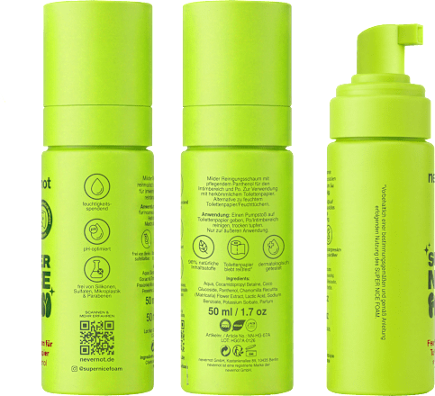 Feuchtschaum für Toilettenpapier Mini Shea, 50 ml