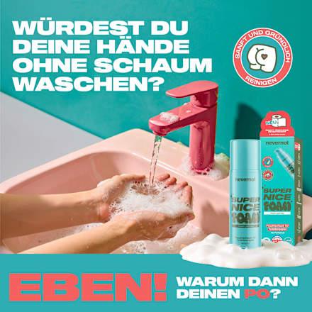 Feuchtschaum für Toilettenpapier Sensitive, 120 ml