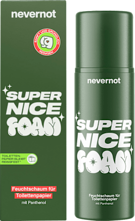 Nat schuim voor toiletpapier, 120 ml