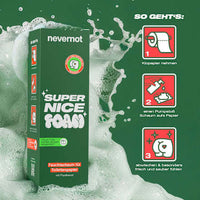 Nat schuim voor toiletpapier, 120 ml