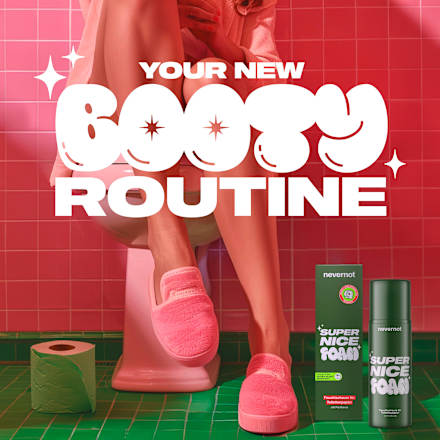 Nat schuim voor toiletpapier, 120 ml