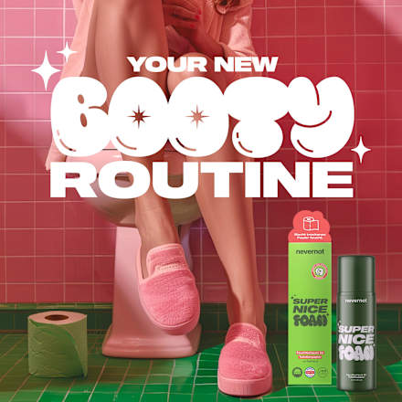 Nat schuim voor toiletpapier, 120 ml