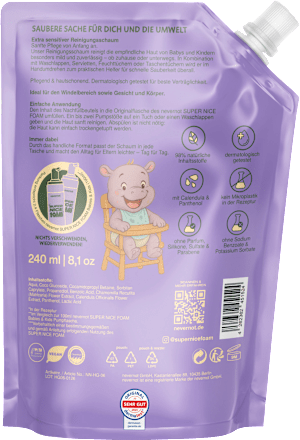 Feuchttuchschaum, Nachfüllpack, 240 ml