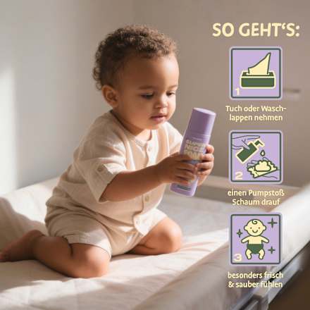 Feuchttuchschaum, Nachfüllpack, 240 ml