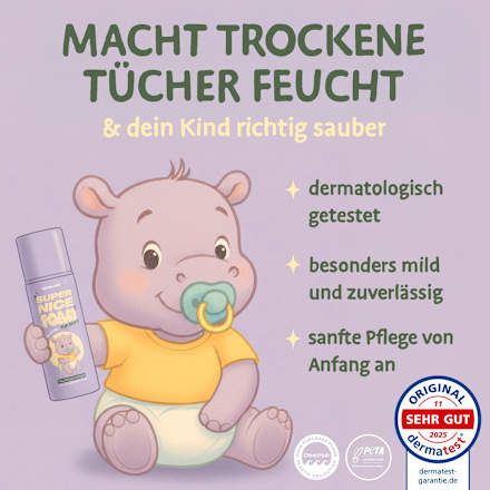Feuchttuchschaum Super Nice Foam, 100 ml