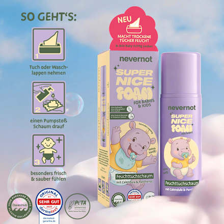 Feuchttuchschaum Super Nice Foam, 100 ml