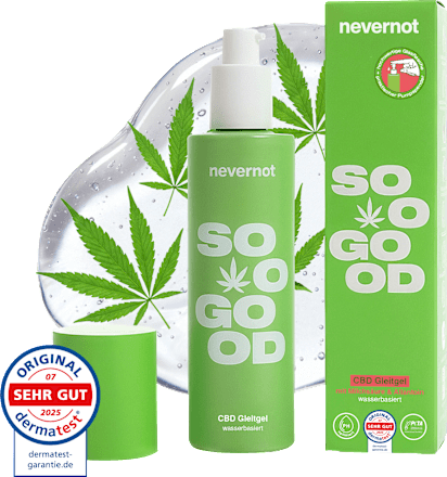 Gleitgel soo good mit CBD, wasserbasiert, 100 ml