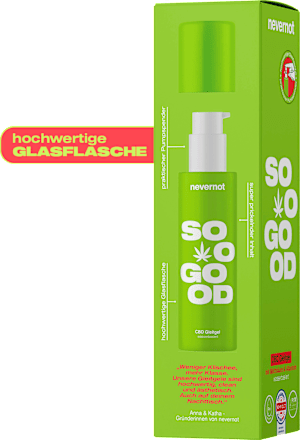 Gleitgel soo good mit CBD, wasserbasiert, 100 ml