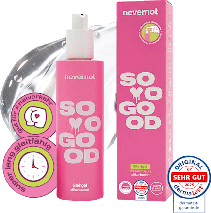 Gleitgel soo good mit Milchsäure, silikonbasiert, 100 ml