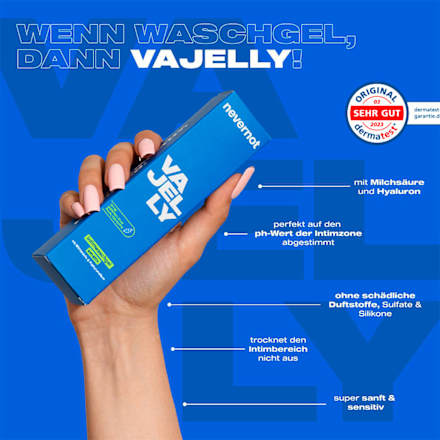 Intimpflege Waschgel Vajelly, 100 ml nevernot