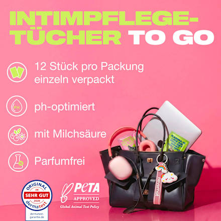 Intimpflegetücher Quickies, 12 St