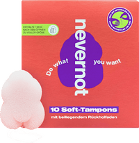 Zachte tampons, 10 stuks