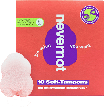 Zachte tampons, 10 stuks