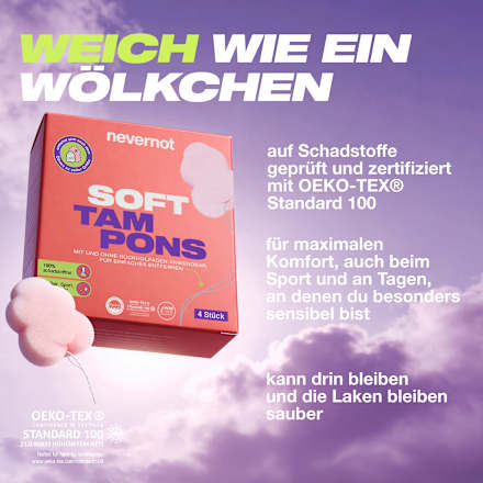 Soft-Tampons, 4 St