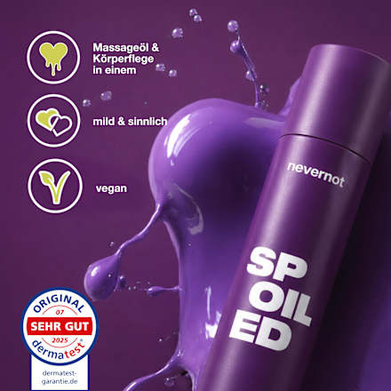 Spoiled Massageöl, 100 ml
