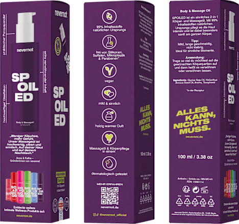 Spoiled Massageöl, 100 ml